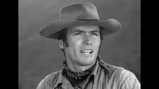 Rawhide S02EP28 Incident Of The Murder Steer Rawhide Tv Series 1959-1965 Eric Fleming Clint Eastwood