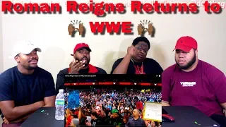 Roman Reigns Returns to WWE 🙌