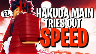 (Type Soul) Hakuda DRONE Tries OUT SPEED For The First Time. **TOXIC**