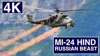 Gunship of the Cold War 🚁 Mil Mi-24 Hind 🚁 Russian Beast of Czech Air Force at Mollis Zigermeet 2019