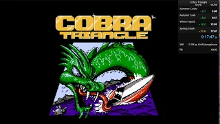 Cobra Triangle (NES) - Speedrun - 17m48s - By reactionstack