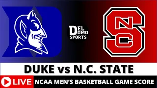 DUKE VS NC STATE LIVE - NCAAM Basketball Game Score MAR 04, 2024