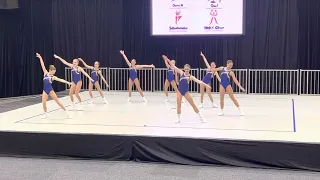 Padua Mornington aerobics 2022 state finals