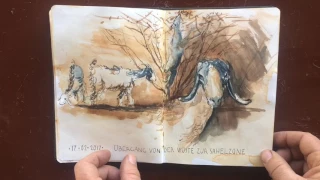 Sketchbook 2/2: Sahara Crossing 2017