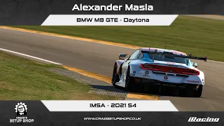 iRacing - 21S4 - BMW M8 GTE - IMSA - Daytona - AM