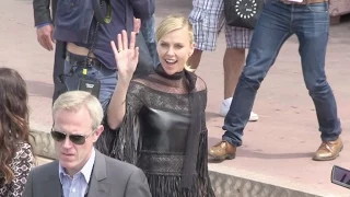 Tom Hardy and the always beautiful Charlize Theron promotes Mad Max at the Cannes Film Festival 2015