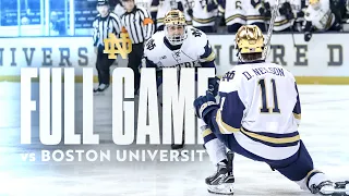 FULL GAME | Notre Dame Hockey vs No. 6 Boston University (10.20.23)
