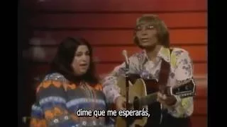 John Denver & Mama Cass Elliott - Leaving on a Jet Plane subtitulado en español.