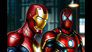 Iron man and Spider-man is a children's story!! #ironman