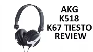 AKG K67 & K518 DJ Headphones Review | Redline Technologies