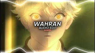 Wahran - Randall [edit audio]