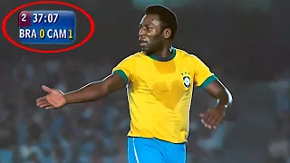 BRASIL TAVA PERDENDO POR 1 A 0, ATÉ QUE PELÉ FEZ ALGO INACREDITÁVEL!