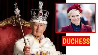 BREAKING NEWS! Zara Tindall Officially Appointed as New DUCHESS of Sussex by King Charles