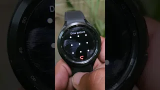 Samsung Galaxy Watch 4 Pattern Lock?? #samsung #galaxy #shorts