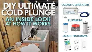 How the Ultimate Cold Plunge Works | Ozone Setup | Pump | Timers & Programming explained | DIY Guide