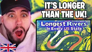 Brit Reacts to What is the Longest River in Each US State?