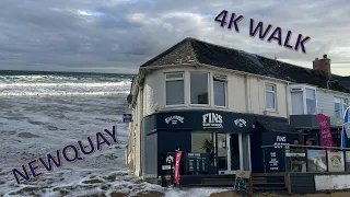 Newquay Town Centre, Fistral Beach, Towan Beach and Newquay Harbour - 4K Virtual Walk