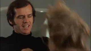 Agressive, Young Jack Nicholson Seduces Susan Anspach in "Five Easy Pieces" 1970.