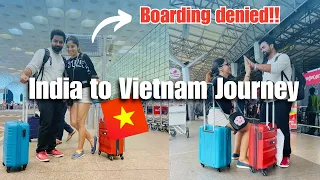 India to Phu quoc Flight Journey | Vietjet India to Vietnam | India to Vietnam Flight journey