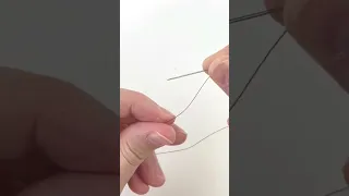 How to thread a sewing needle