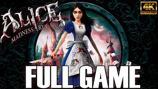 Alice Madness Returns – Full Game – No Commentary – Longplay 4k[PC – Playthrough]