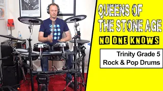Queens Of The Stone Age - No One Knows - Trinity Rock & Pop Drums Grade 5