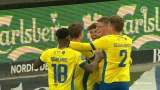 Brøndby IF - AC Horsens 19/2-2023 / Nicolai Vallys scorer til 4-2