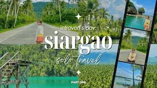 siargao solo travel: introvert's pov | part 1