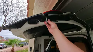 Second Gen 2008-2021 Sequoia Reverse Light Removal