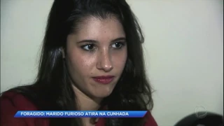 Polícia procura homem que atirou na cunhada e fugiu com a esposa