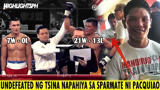 NAGYABANG NA UNDEFEATED NG TSINA NAPAHIYA SA KANYANG BALWARTE | Spartmate ni PACQUIAO bumirada