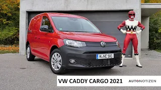 VW Caddy Cargo 2021: Der kleine Bruder des T6.1 im Review, Test, Fahrbericht