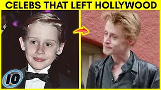 Top 10 Celebrities That Left Hollywood To Live Normal Lives - Part 2
