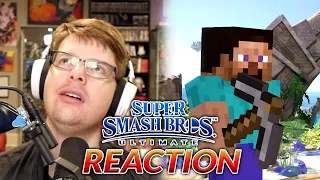 IT'S JUST STEVE - Nico Reacts: Minecraft Steve Smash Reveal