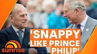 'Snappy like Prince Philip' King Charles' pen outburst | Sunrise