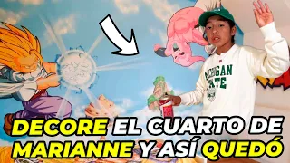 Mira como quedo el cuarto de Marianne luego que Uvitas lo decorara