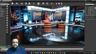 Dev Tutorial: Live cameras in virtual studio in Unreal Engine
