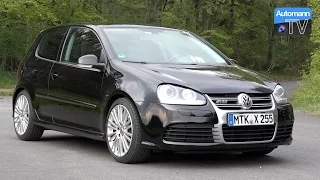 VW Golf V R32 (250hp) - DRIVE & SOUND (60FPS)