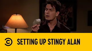 Setting Up Stingy Alan | Two And A Half Men | Comedy Central Africa