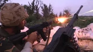 War in Ukraine. Ukrainian Forces in Heavy Combat Action Firefights 1080p HD