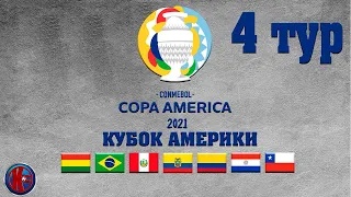 Футбол КОПА АМЕРИКА 2021 (COPA AMERICA) 4 ТУР Результаты Расписание Кубок Америки 5 тур