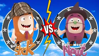 NEWT vs SLICK Halloween | Oddbods Turbo Run | Droidzman Gameplay