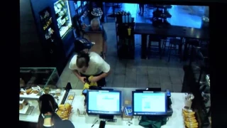 Starbucks Customer Thwarts Robbery by Attacking Suspect