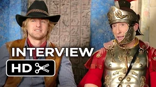 Night at the Museum: Secret of the Tomb Interview - Owen Wilson & Steve Coogan (2014) - Movie HD