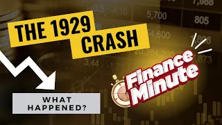 The 1929 Stock Market CRASH: Is History Repeating Itself?!