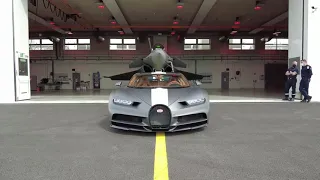 Bugatti Chiron Sport "Les Légendes du Ciel" vs Dassault Rafale