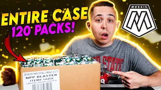 Opening 120 Packs Of Mosaic Football *ENTIRE CASE* 😱