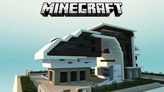 Minecraft Insane Modern House Tutorial Part 1 (2015) (1.8.4) (Xbox/PC)