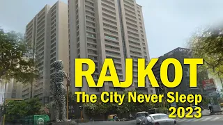 RAJKOT-The City Never Sleep-City Tour in-2023 with Hindi Narration by Bakul Valambhiya