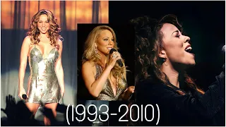 Mariah Carey | BEST Performance VOCALLY From Each TOUR! (1993-2010)
